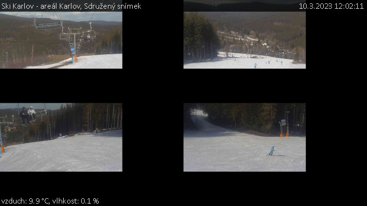 Ski Karlov - areál Karlov - Sdružený snímek - 10.3.2023 v 12:02