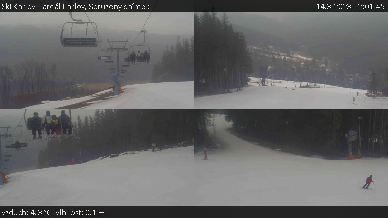 Ski Karlov - areál Karlov - Sdružený snímek - 14.3.2023 v 12:01