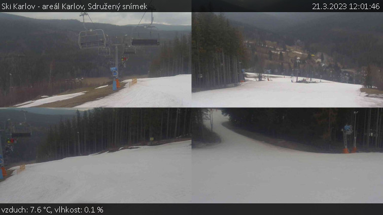 Ski Karlov - areál Karlov - Sdružený snímek - 21.3.2023 v 12:01