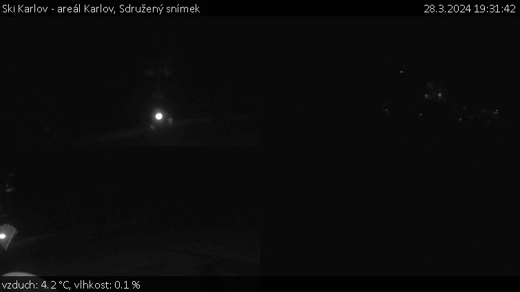 Ski Karlov - areál Karlov - Sdružený snímek - 28.3.2024 v 19:31
