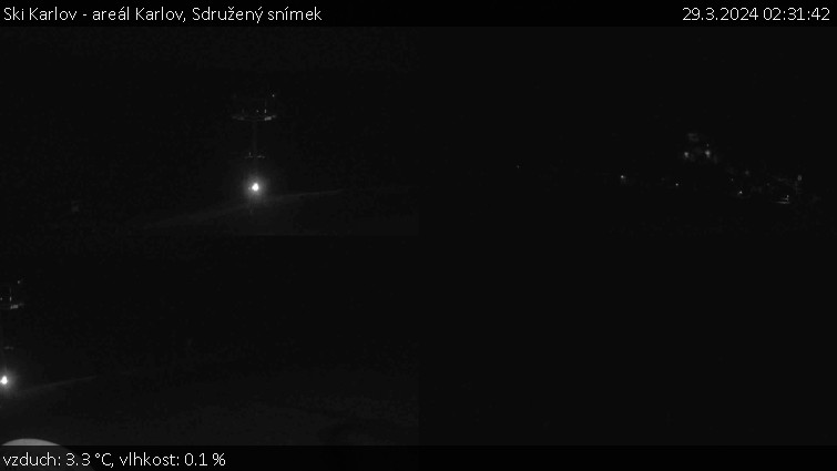 Ski Karlov - areál Karlov - Sdružený snímek - 29.3.2024 v 02:31
