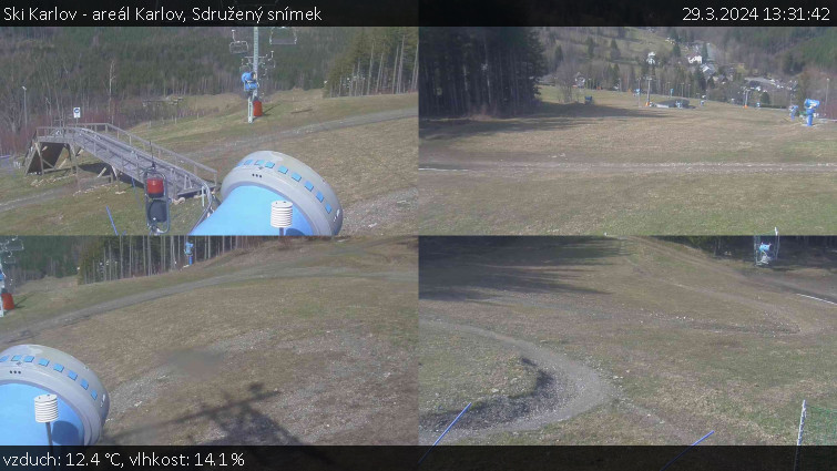 Ski Karlov - areál Karlov - Sdružený snímek - 29.3.2024 v 13:31