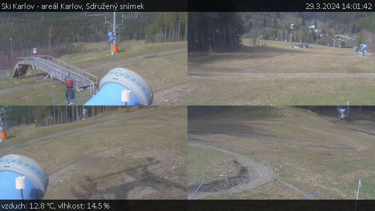 Ski Karlov - areál Karlov - Sdružený snímek - 29.3.2024 v 14:01