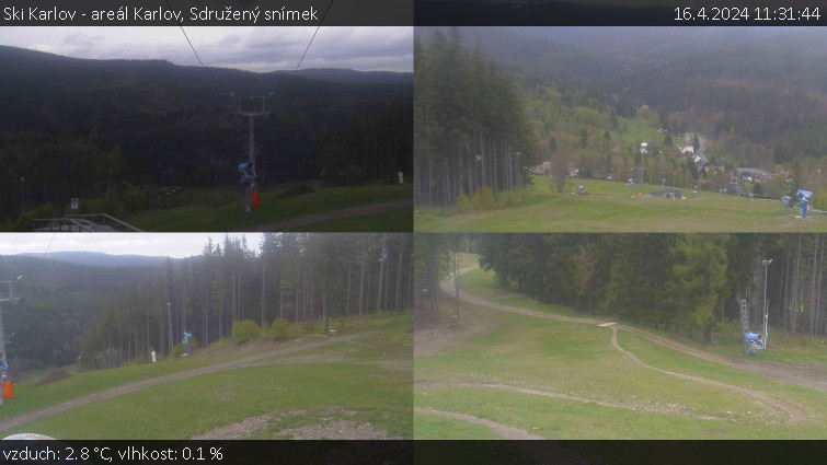 Ski Karlov - areál Karlov - Sdružený snímek - 16.4.2024 v 11:31