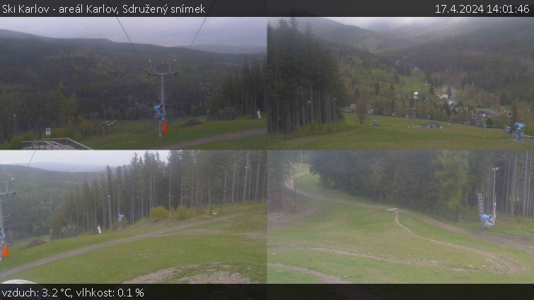 Ski Karlov - areál Karlov - Sdružený snímek - 17.4.2024 v 14:01