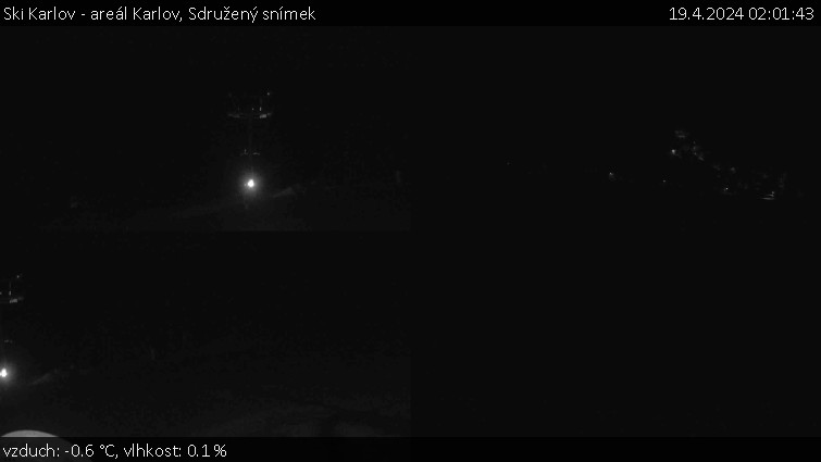 Ski Karlov - areál Karlov - Sdružený snímek - 19.4.2024 v 02:01