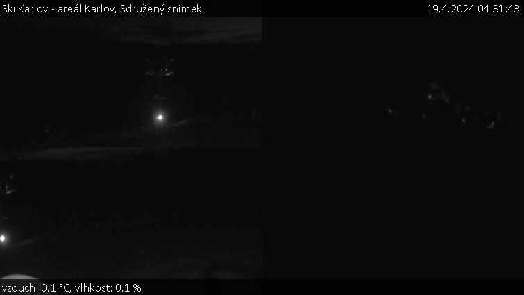 Ski Karlov - areál Karlov - Sdružený snímek - 19.4.2024 v 04:31