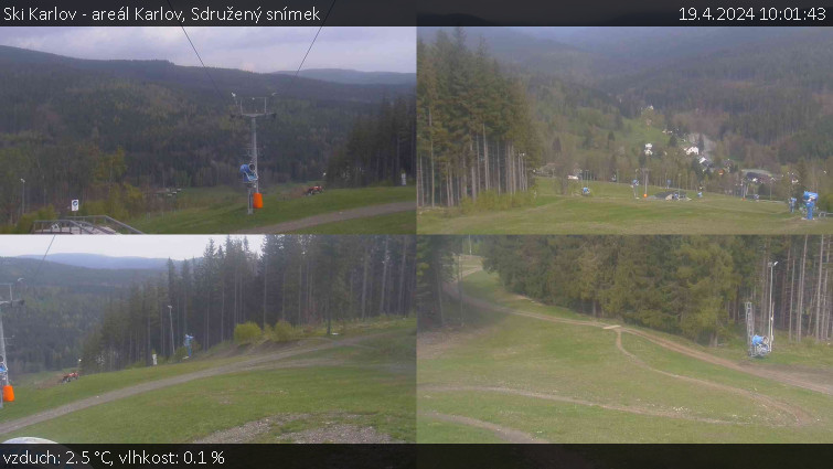 Ski Karlov - areál Karlov - Sdružený snímek - 19.4.2024 v 10:01