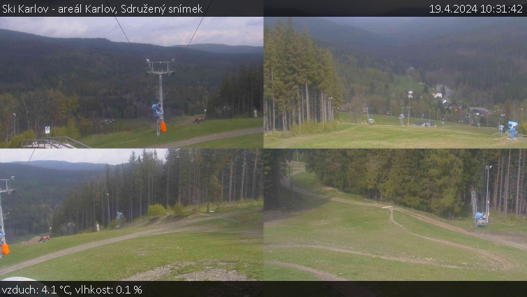 Ski Karlov - areál Karlov - Sdružený snímek - 19.4.2024 v 10:31