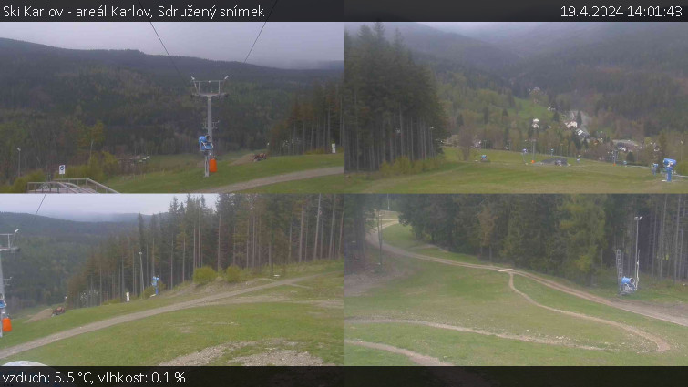 Ski Karlov - areál Karlov - Sdružený snímek - 19.4.2024 v 14:01