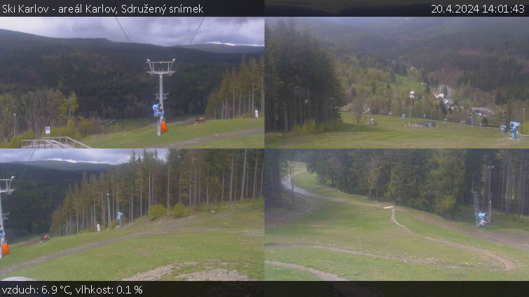 Ski Karlov - areál Karlov - Sdružený snímek - 20.4.2024 v 14:01