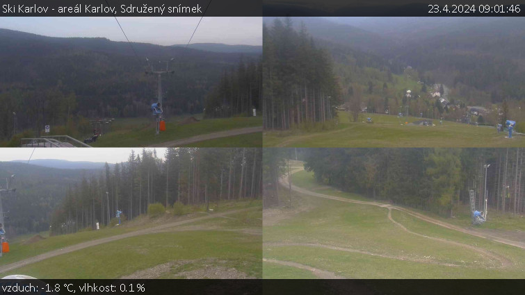 Ski Karlov - areál Karlov - Sdružený snímek - 23.4.2024 v 09:01