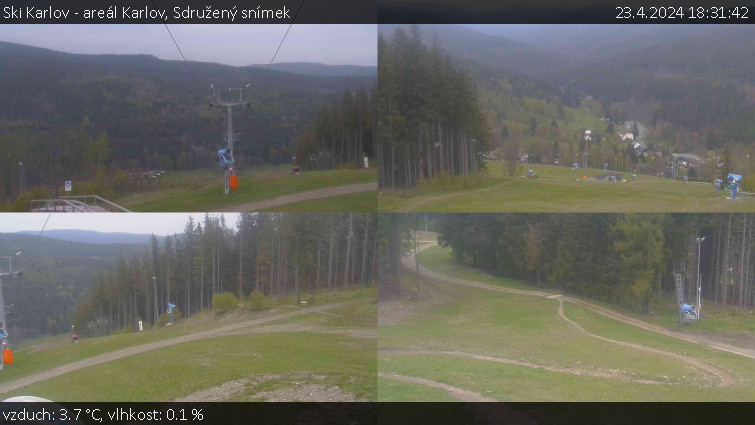 Ski Karlov - areál Karlov - Sdružený snímek - 23.4.2024 v 18:31