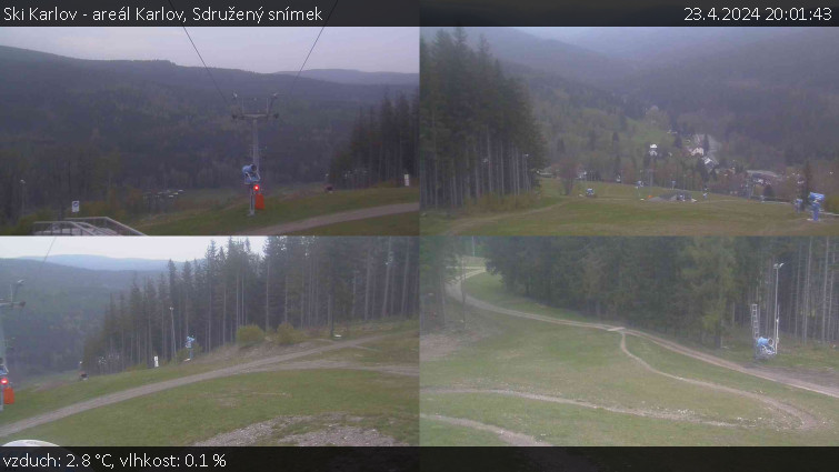 Ski Karlov - areál Karlov - Sdružený snímek - 23.4.2024 v 20:01
