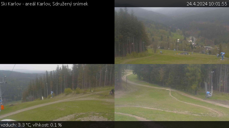 Ski Karlov - areál Karlov - Sdružený snímek - 24.4.2024 v 10:01