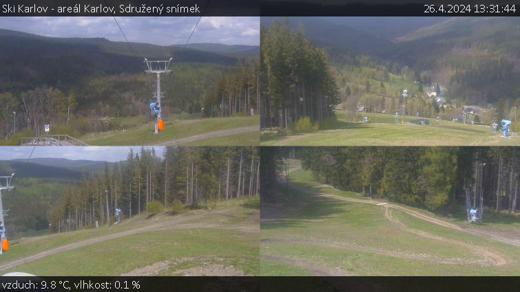 Ski Karlov - areál Karlov - Sdružený snímek - 26.4.2024 v 13:31