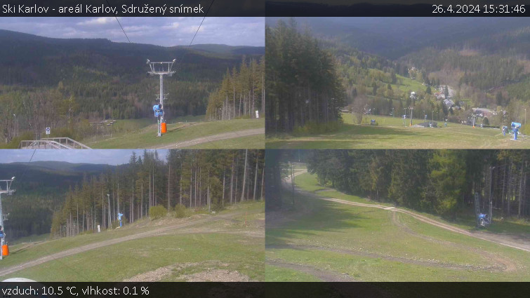Ski Karlov - areál Karlov - Sdružený snímek - 26.4.2024 v 15:31