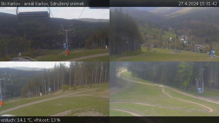 Ski Karlov - areál Karlov - Sdružený snímek - 27.4.2024 v 15:31