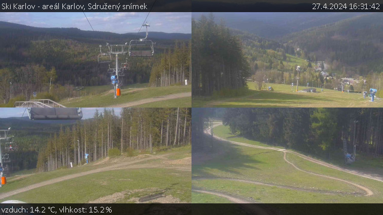 Ski Karlov - areál Karlov - Sdružený snímek - 27.4.2024 v 16:31