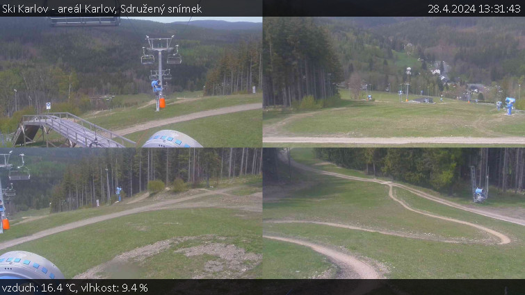 Ski Karlov - areál Karlov - Sdružený snímek - 28.4.2024 v 13:31