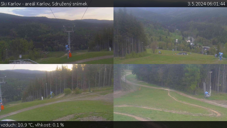 Ski Karlov - areál Karlov - Sdružený snímek - 3.5.2024 v 06:01
