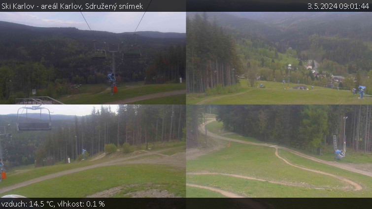 Ski Karlov - areál Karlov - Sdružený snímek - 3.5.2024 v 09:01