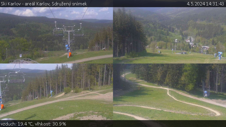 Ski Karlov - areál Karlov - Sdružený snímek - 4.5.2024 v 14:31