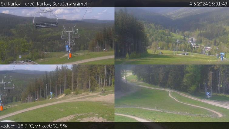 Ski Karlov - areál Karlov - Sdružený snímek - 4.5.2024 v 15:01
