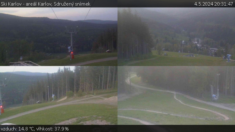 Ski Karlov - areál Karlov - Sdružený snímek - 4.5.2024 v 20:31