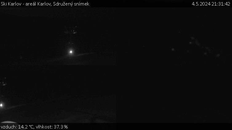 Ski Karlov - areál Karlov - Sdružený snímek - 4.5.2024 v 21:31