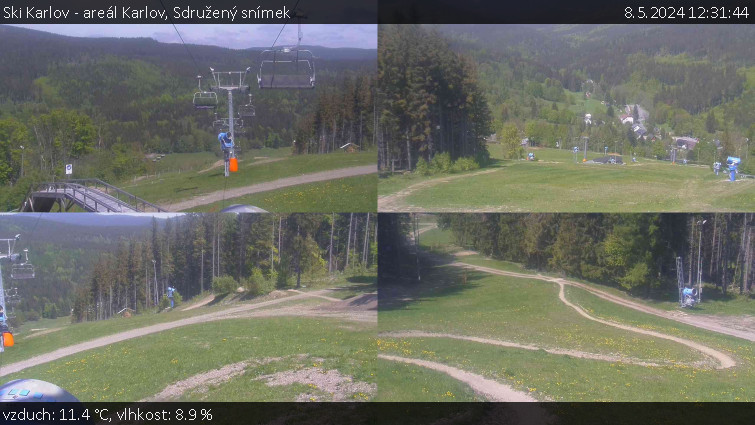 Ski Karlov - areál Karlov - Sdružený snímek - 8.5.2024 v 12:31