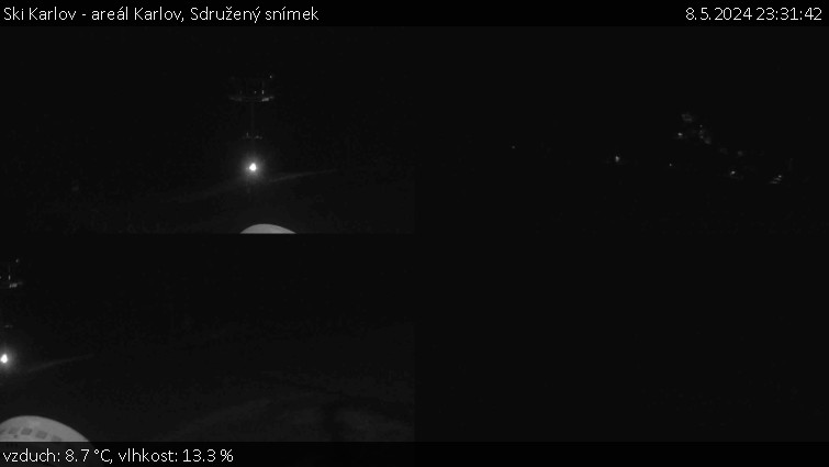 Ski Karlov - areál Karlov - Sdružený snímek - 8.5.2024 v 23:31