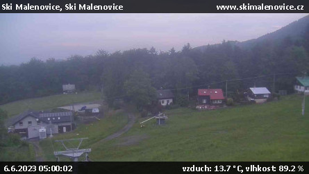 Ski Malenovice - Ski Malenovice - 6.6.2023 v 05:00