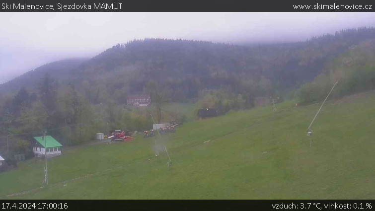 Ski Malenovice - Sjezdovka MAMUT - 17.4.2024 v 17:00