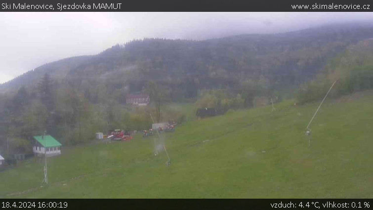 Ski Malenovice - Sjezdovka MAMUT - 18.4.2024 v 16:00