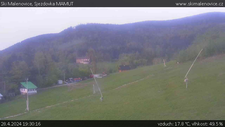 Ski Malenovice - Sjezdovka MAMUT - 28.4.2024 v 19:30