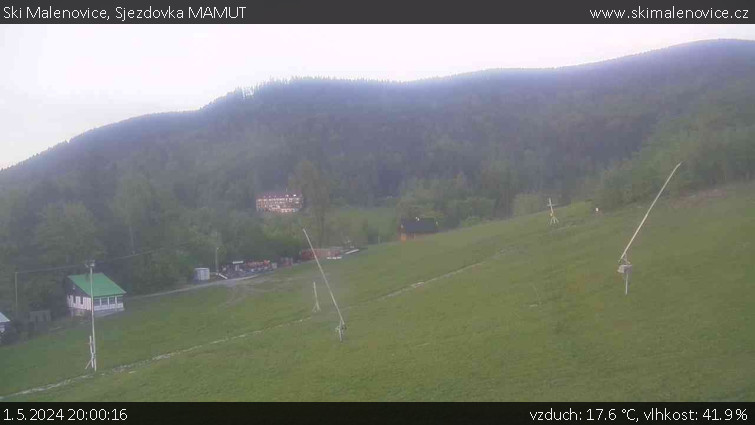 Ski Malenovice - Sjezdovka MAMUT - 1.5.2024 v 20:00