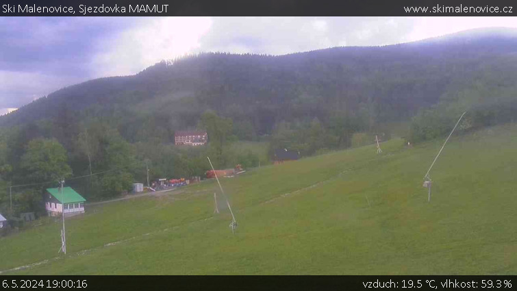 Ski Malenovice - Sjezdovka MAMUT - 6.5.2024 v 19:00