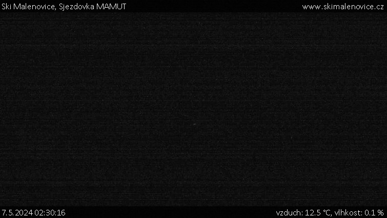 Ski Malenovice - Sjezdovka MAMUT - 7.5.2024 v 02:30