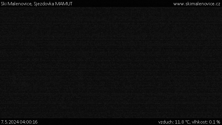 Ski Malenovice - Sjezdovka MAMUT - 7.5.2024 v 04:00