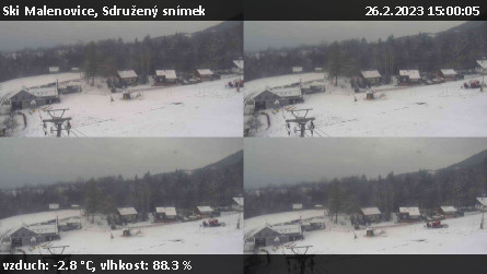 Ski Malenovice - Sdružený snímek - 26.2.2023 v 15:00