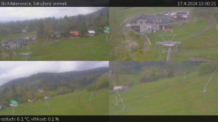 Ski Malenovice - Sdružený snímek - 17.4.2024 v 13:00