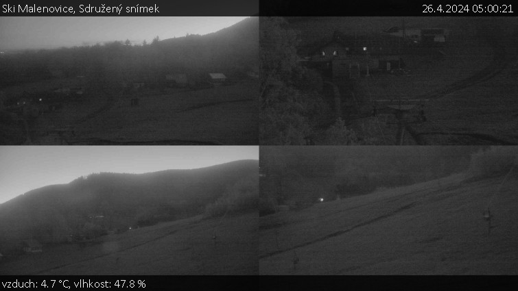 Ski Malenovice - Sdružený snímek - 26.4.2024 v 05:00