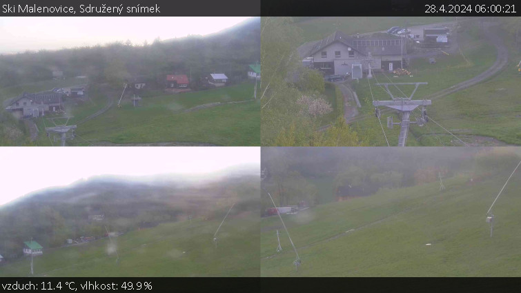 Ski Malenovice - Sdružený snímek - 28.4.2024 v 06:00