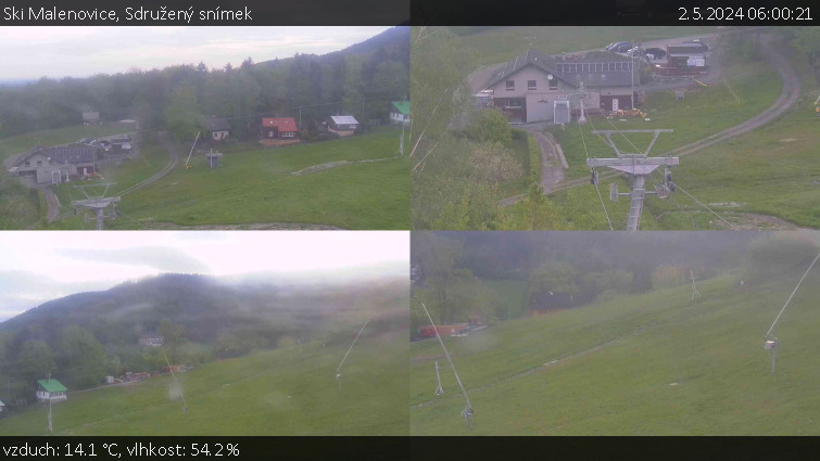 Ski Malenovice - Sdružený snímek - 2.5.2024 v 06:00
