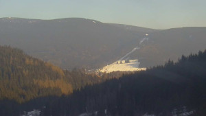 Skiareál Petříkov - Horní část sjezdovky - 2.3.2023 v 16:02