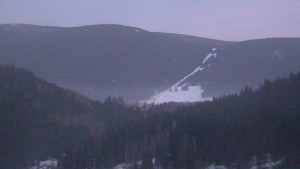 Skiareál Petříkov - Horní část sjezdovky - 3.3.2023 v 18:02