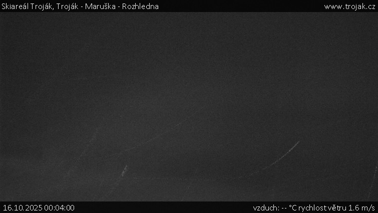 Skiareál Troják - Troják - Maruška - Rozhledna - 16.10.2025 v 00:04 Skiareál Troják - Troják - Maruška - Rozhledna - 16.10.2025 v 00:04