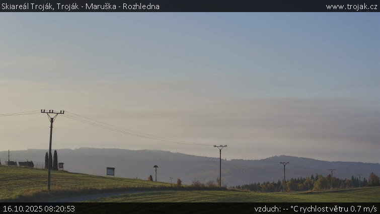 Skiareál Troják - Troják - Maruška - Rozhledna - 16.10.2025 v 08:20 Skiareál Troják - Troják - Maruška - Rozhledna - 16.10.2025 v 08:20