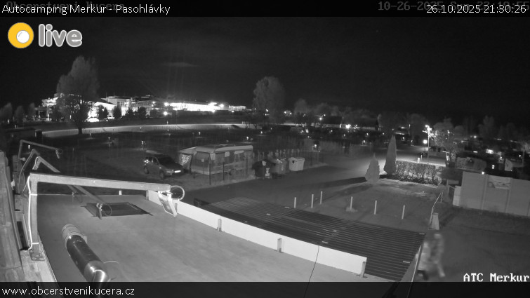 CHKO Pálava - Autocamping Merkur - Pasohlávky - 26.10.2025 v 21:30 CHKO Pálava - Autocamping Merkur - Pasohlávky - 26.10.2025 v 21:30